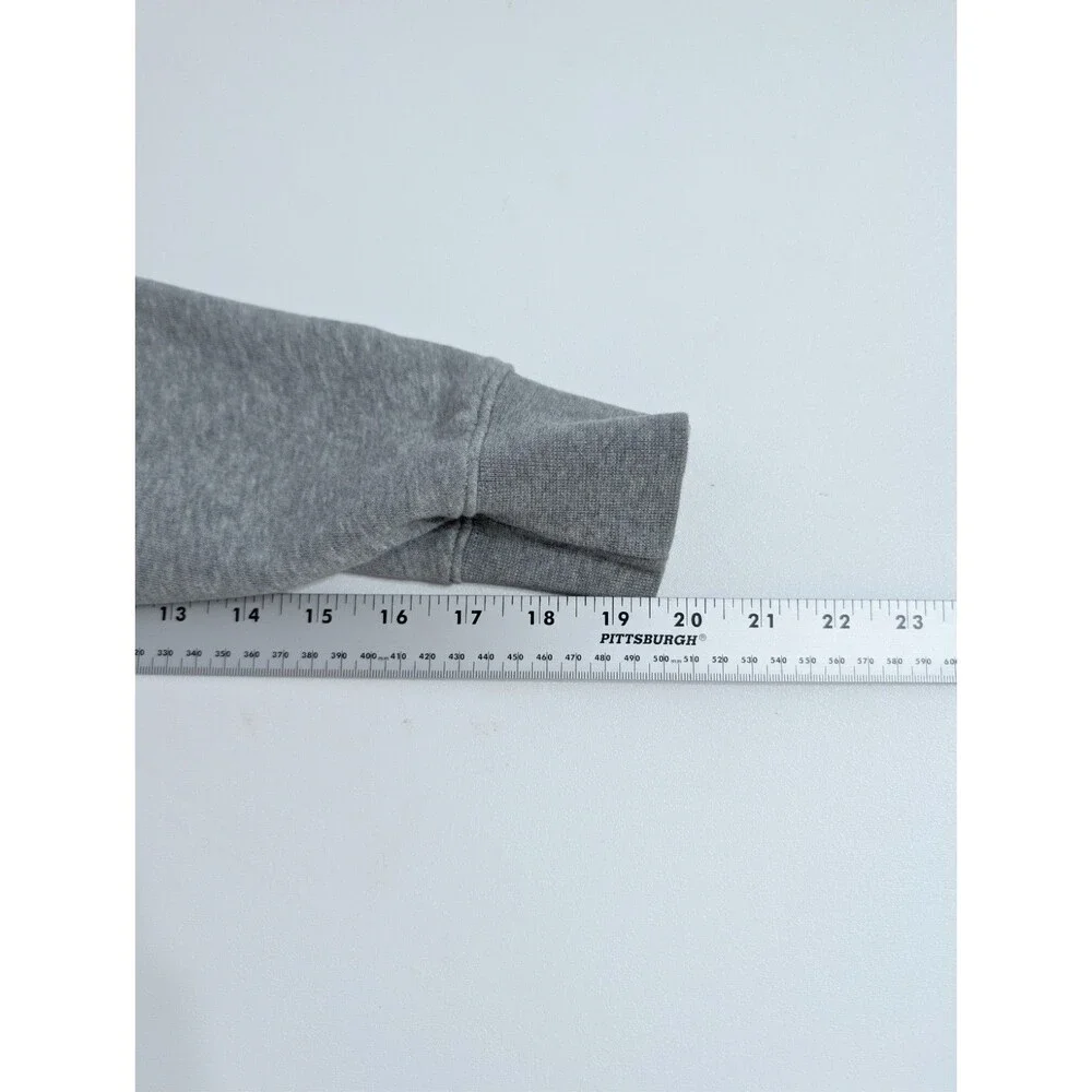 Nike Athletics One Day At A Time Crew Neck Sweatshirt Pullover Mens Medium Gray